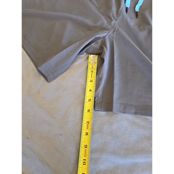 Downstream Men's Uni StreamLine Tech Shorts Gray‎ Drawstring Pockets Fishing L - Picture 6 of 14